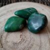 Groene Jade trommelsteen